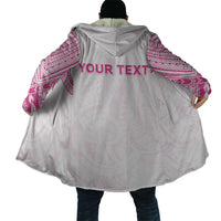 Personalised New Zealand Aotearoa Cloak Nurse Tribal Pink Version LT05 - Polynesian Pride