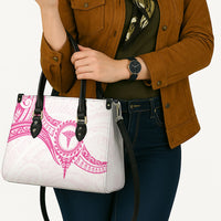 New Zealand Aotearoa Leather Bag Nurse Tribal Pink Version