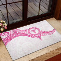 New Zealand Aotearoa Rubber Doormat Nurse Tribal Pink Version LT05 - Polynesian Pride