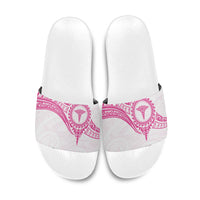New Zealand Aotearoa Slide Sandals Nurse Tribal Pink Version LT05 Pink - Polynesian Pride