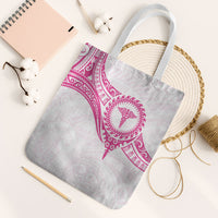 New Zealand Aotearoa Tote Bag Nurse Tribal Pink Version