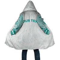 Personalised New Zealand Aotearoa Cloak Nurse Tribal Teal Version LT05 Unisex Teal - Polynesian Pride