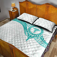 New Zealand Aotearoa Quilt Bed Set Nurse Tribal Teal Version LT05 - Polynesian Pride