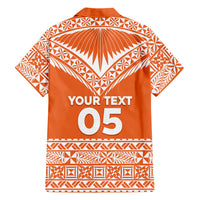 Personalised Tonga Tailulu College Family Matching Mermaid Dress and Hawaiian Shirt Tongan Kupesi Pattern