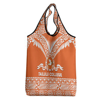 Tonga Tailulu College Grocery Bag Tongan Kupesi Pattern
