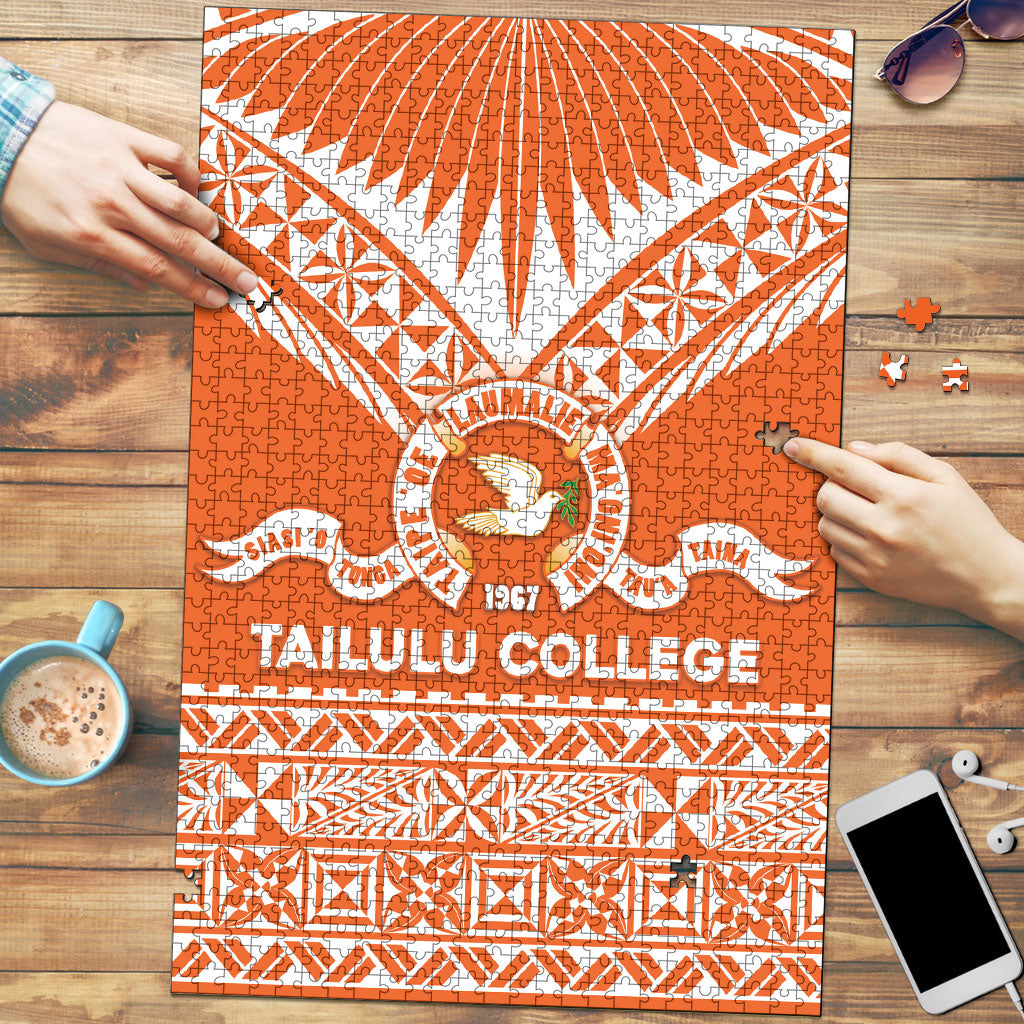 Tonga Tailulu College Puzzle Tongan Kupesi Pattern