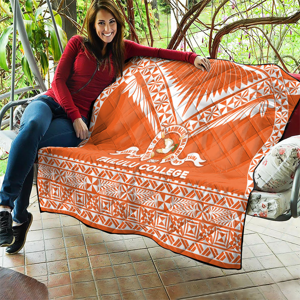 Tonga Tailulu College Quilt Tongan Kupesi Pattern