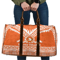 Tonga Tailulu College Travel Bag Tongan Kupesi Pattern