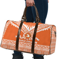 Tonga Tailulu College Travel Bag Tongan Kupesi Pattern