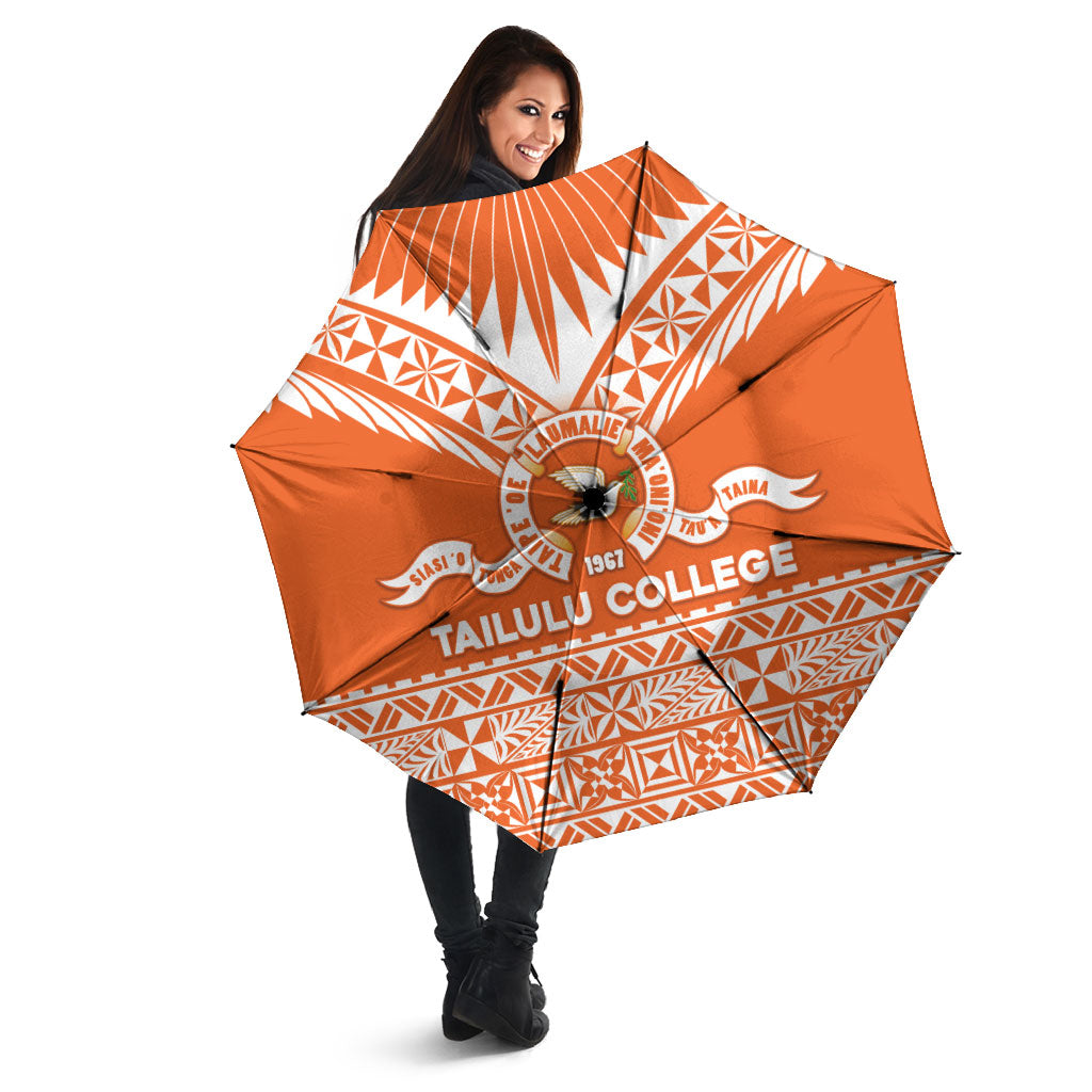 Tonga Tailulu College Umbrella Tongan Kupesi Pattern