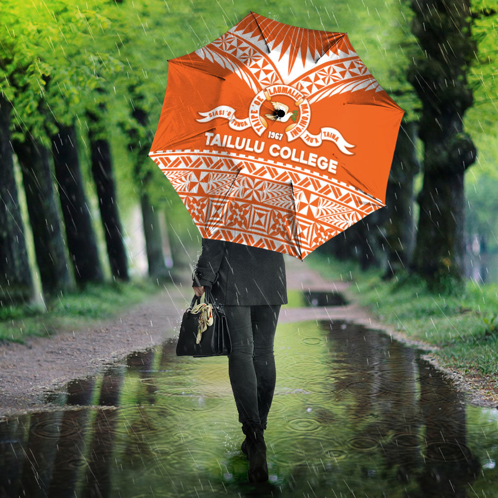 Tonga Tailulu College Umbrella Tongan Kupesi Pattern