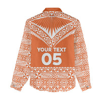 Personalised Tonga Tailulu College Women Casual Shirt Tongan Kupesi Pattern