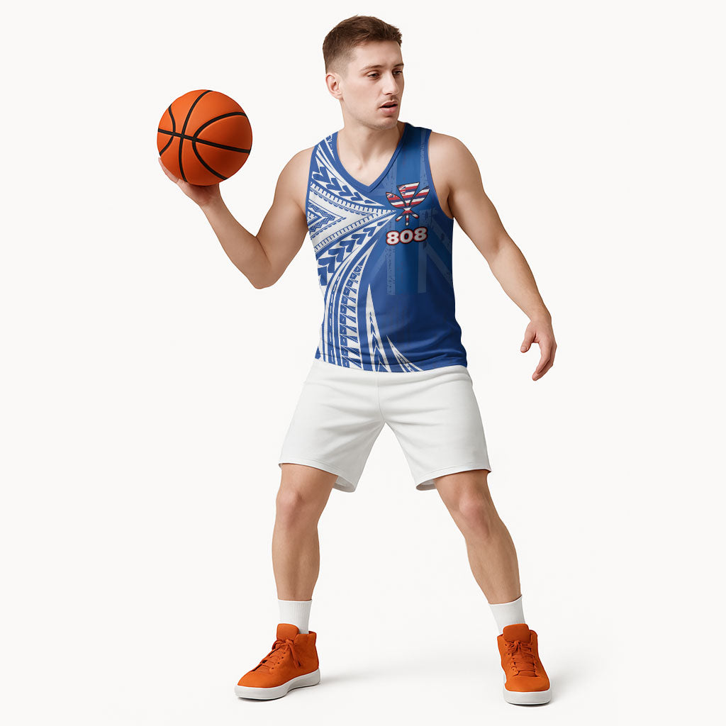 Personalised Hawaii 808 Basketball Jersey Unique Style