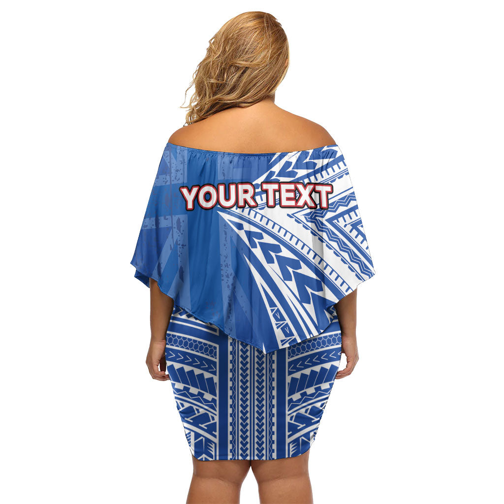 Personalised Hawaii 808 Off Shoulder Short Dress Unique Style