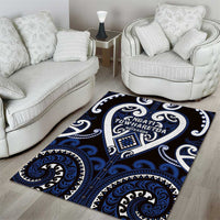 Aotearoa Ngati Tuwharetoa Area Rug Maori Tribal Pattern