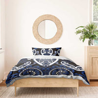Aotearoa Ngati Tuwharetoa Bedding Set Maori Tribal Pattern