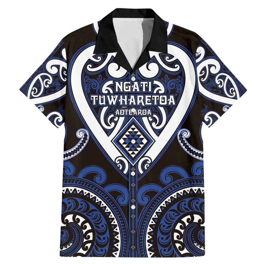 Custom Aotearoa Ngati Tuwharetoa Family Matching Mermaid Dress and Hawaiian Shirt Maori Tribal Pattern