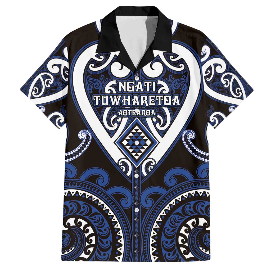 Custom Aotearoa Ngati Tuwharetoa Family Matching Summer Maxi Dress and Hawaiian Shirt Maori Tribal Pattern