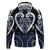 Custom Aotearoa Ngati Tuwharetoa Hoodie Maori Tribal Pattern