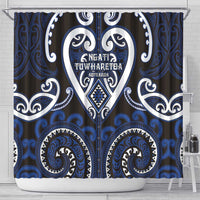 Aotearoa Ngati Tuwharetoa Shower Curtain Maori Tribal Pattern