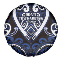 Aotearoa Ngati Tuwharetoa Spare Tire Cover Maori Tribal Pattern