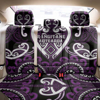 Aotearoa Rangitane Back Car Seat Cover Maori Tribal Pattern