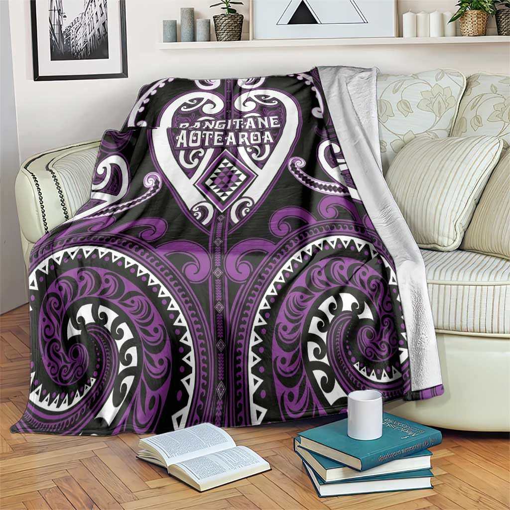 Aotearoa Rangitane Blanket Maori Tribal Pattern