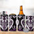 Custom Aotearoa Rangitane 4 in 1 Can Cooler Tumbler Maori Tribal Pattern