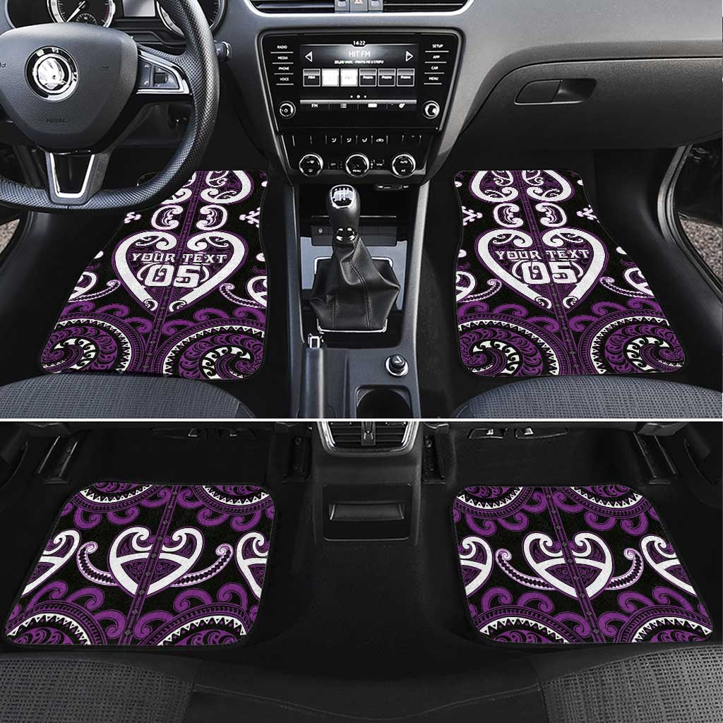 Aotearoa Rangitane Car Mats Maori Tribal Pattern