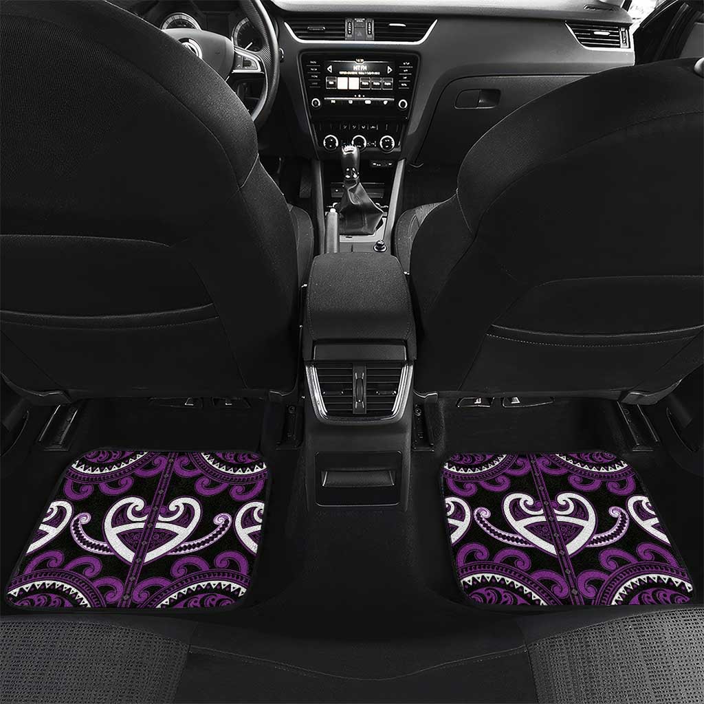 Aotearoa Rangitane Car Mats Maori Tribal Pattern