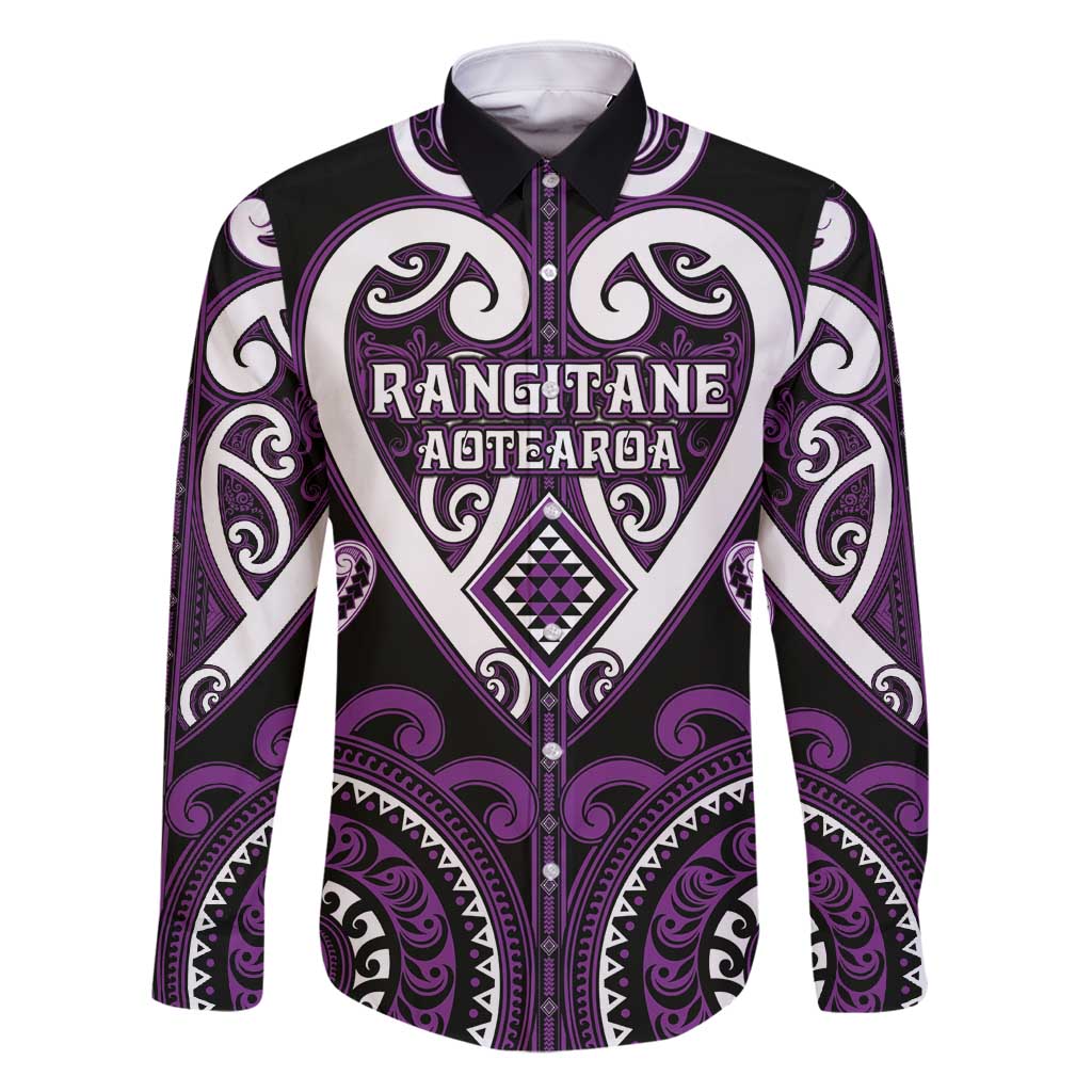 Custom Aotearoa Rangitane Family Matching Off Shoulder Short Dress and Hawaiian Shirt Maori Tribal Pattern