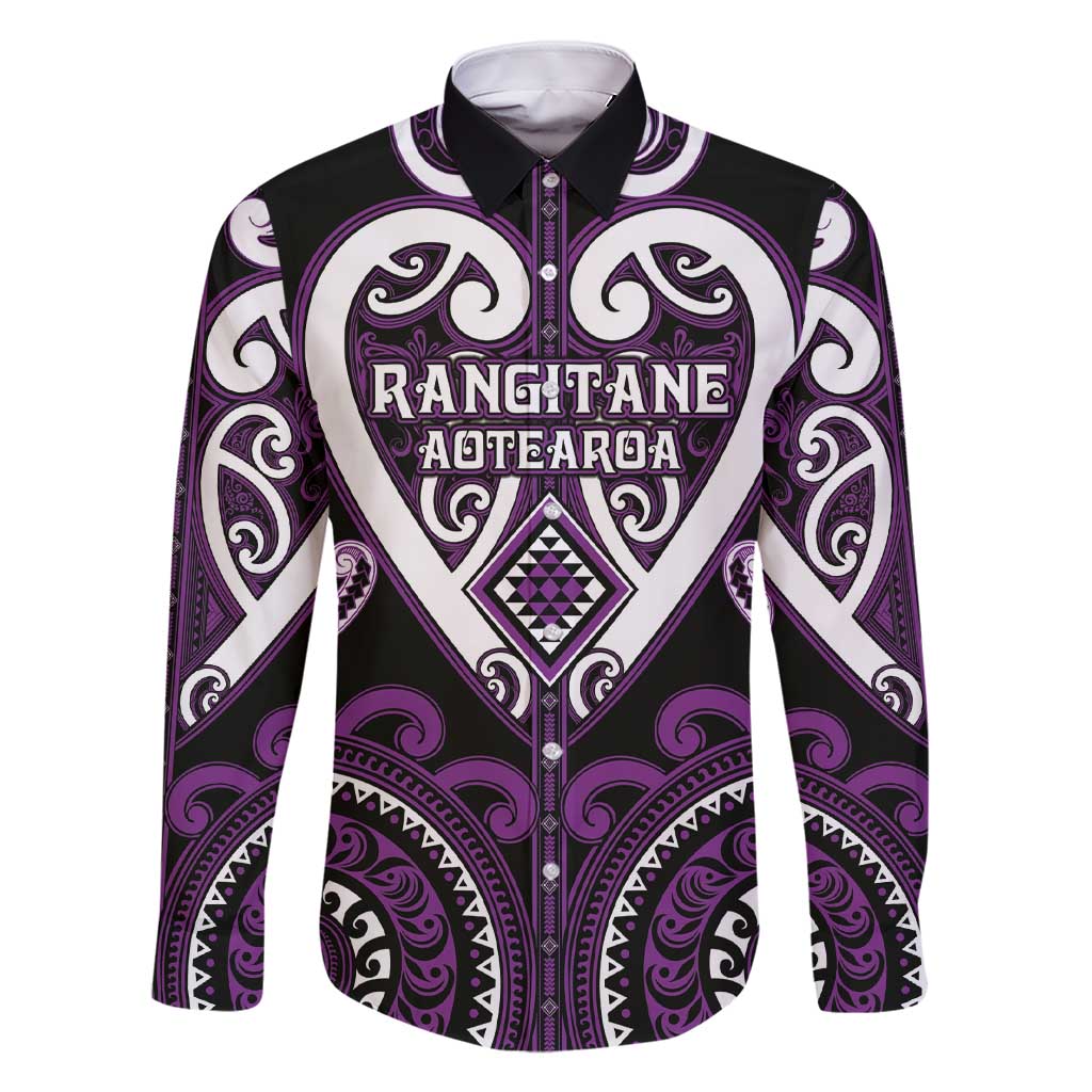 Custom Aotearoa Rangitane Family Matching Short Sleeve Bodycon Dress and Hawaiian Shirt Maori Tribal Pattern