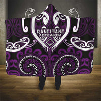 Aotearoa Rangitane Hooded Blanket Maori Tribal Pattern LT05 - Polynesian Pride
