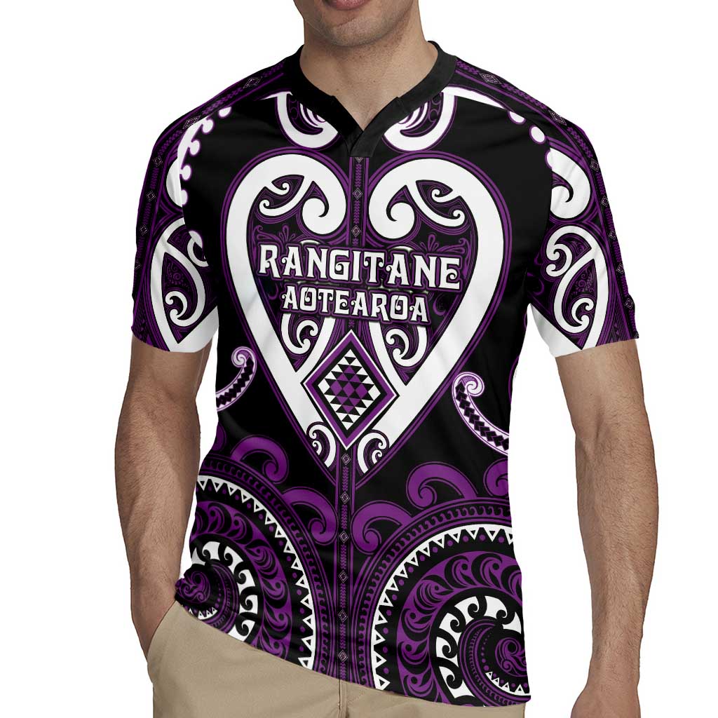 Custom Aotearoa Rangitane Rugby Jersey Maori Tribal Pattern