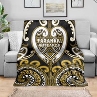 Aotearoa Taranaki Blanket Maori Tribal Pattern