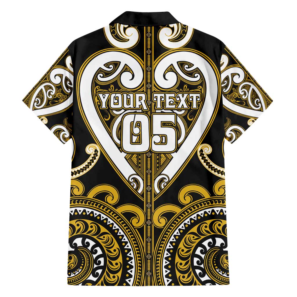 Custom Aotearoa Taranaki Family Matching Off Shoulder Maxi Dress and Hawaiian Shirt Maori Tribal Pattern