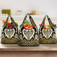 Aotearoa Taranaki Grocery Bag Maori Tribal Pattern