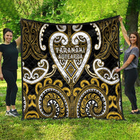 Aotearoa Taranaki Quilt Maori Tribal Pattern