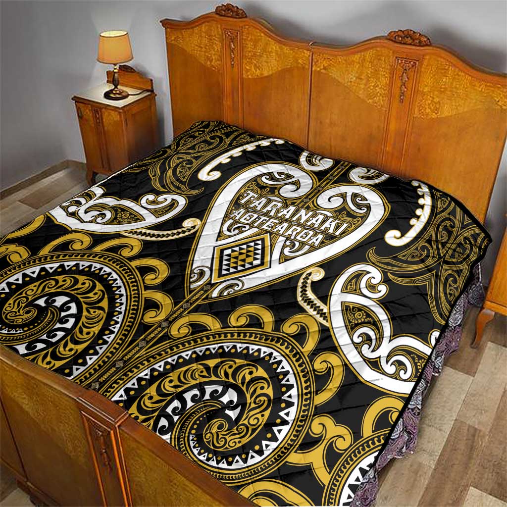 Aotearoa Taranaki Quilt Maori Tribal Pattern