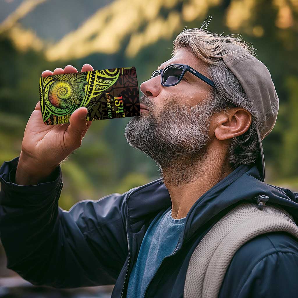 Personalised Fiji Lovoni Day 4 in 1 Can Cooler Tumbler 154th Years