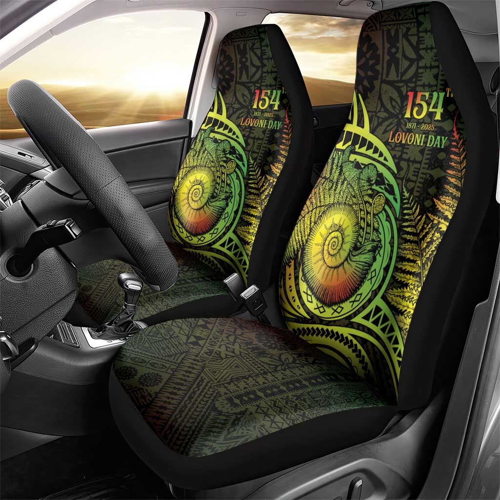 Fiji Lovoni Day Car Seat Cover 154th Years LT05 - Polynesian Pride