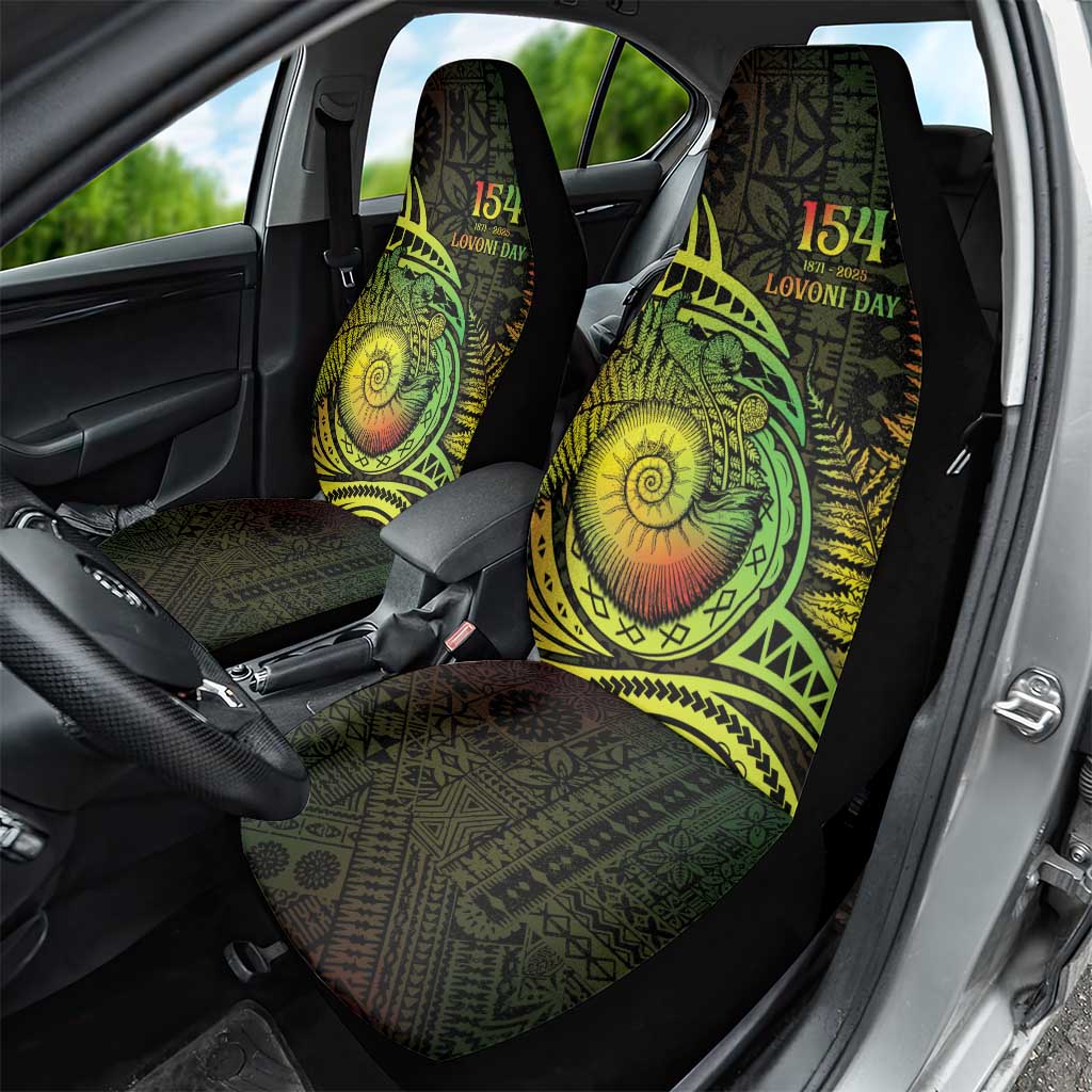 Fiji Lovoni Day Car Seat Cover 154th Years LT05 - Polynesian Pride