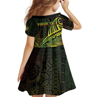 Personalised Fiji Lovoni Day Family Matching Off Shoulder Maxi Dress and Hawaiian Shirt 154th Years