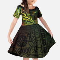 Personalised Fiji Lovoni Day Family Matching Summer Maxi Dress and Hawaiian Shirt 154th Years