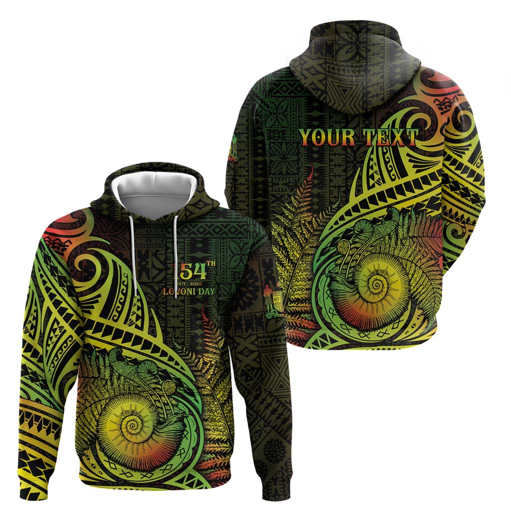 Personalised Fiji Lovoni Day Hoodie 154th Years