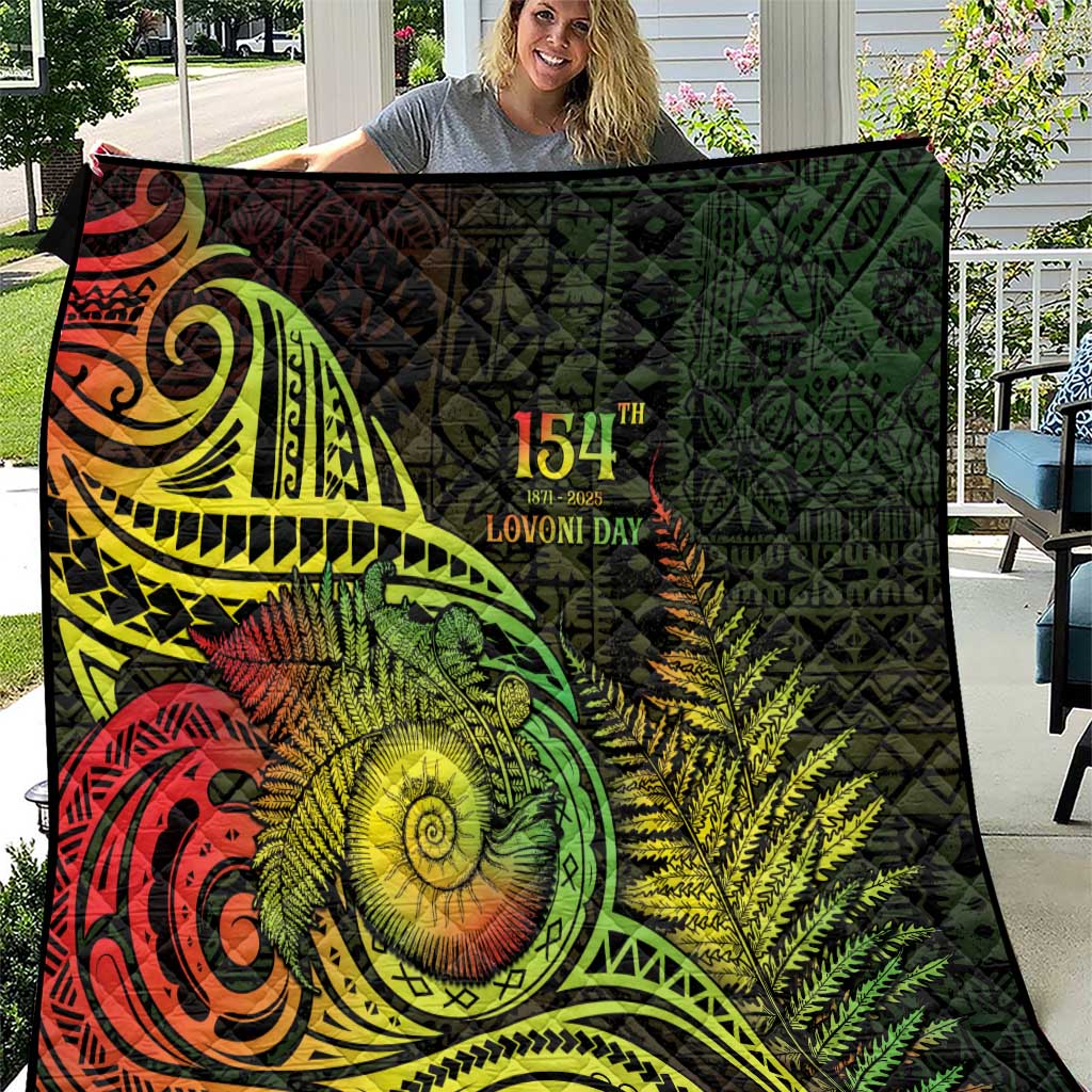 Fiji Lovoni Day Quilt 154th Years