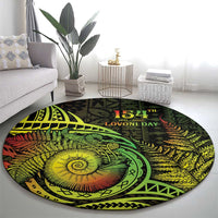 Fiji Lovoni Day Round Carpet 154th Years