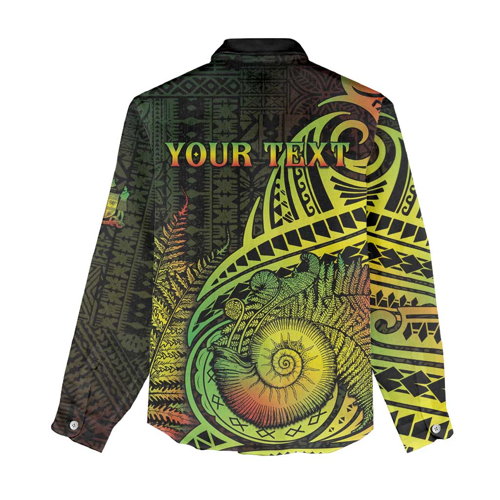 Personalised Fiji Lovoni Day Women Casual Shirt 154th Years