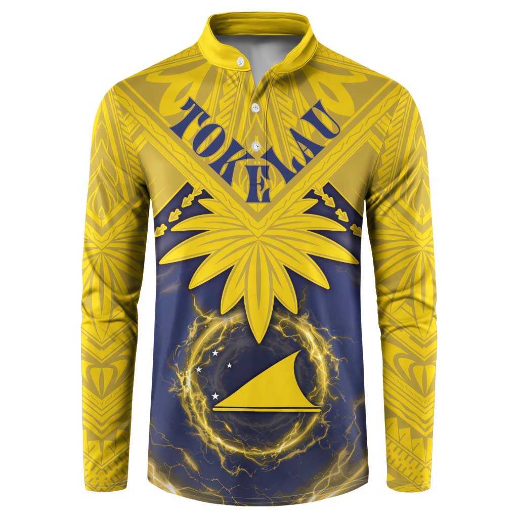 Tokelau Tokehega Day Button Sweatshirt National Badge Special Style - Polynesian Pride