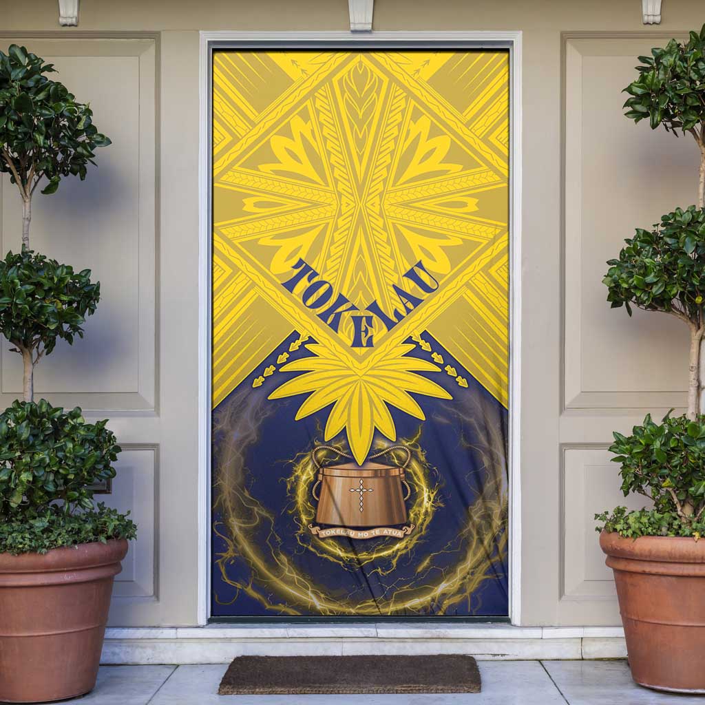 Tokelau Tokehega Day Door Cover National Badge Special Style - Polynesian Pride